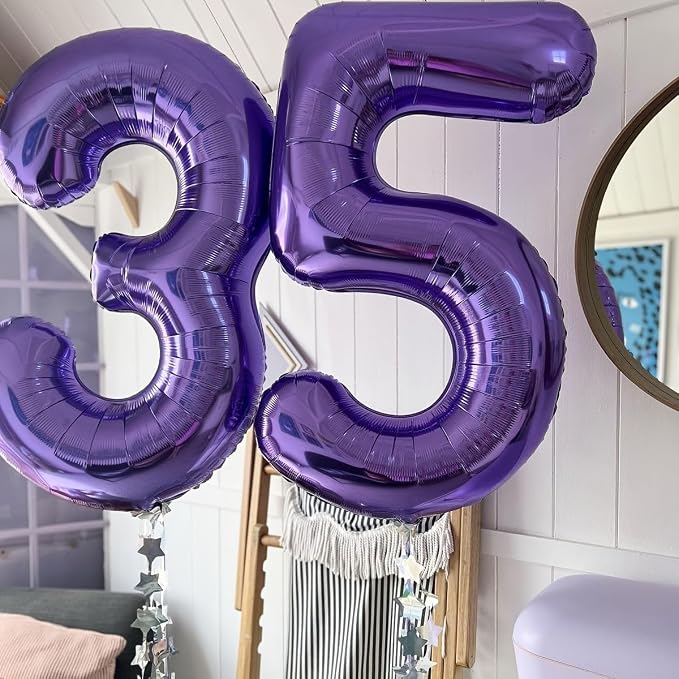 Number 25 Balloons 40 Inch for 25 52 Birthday Party Decorations, - Image 2