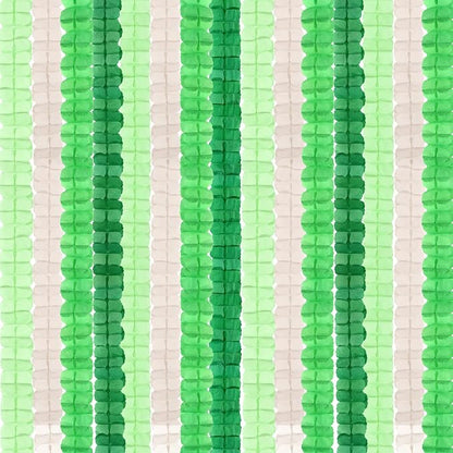 Green-White Party Decorations Streamers Garland - 157Ft Four-Leaf Clover - Image 2