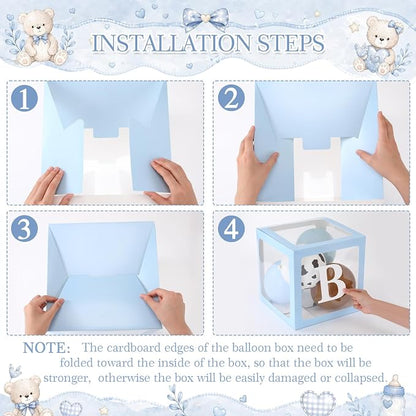 Gejoy Cowboy Baby Shower Party Decorations Babys Boxes - Image 3