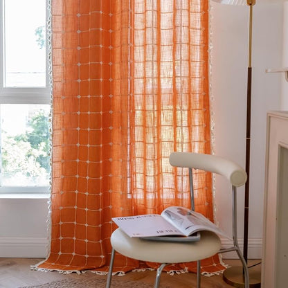 Sutuo Home Boho Curtains Plaids - Image 8