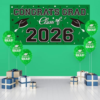 2026 Graduation Party Plastic Backdrop - Image 3