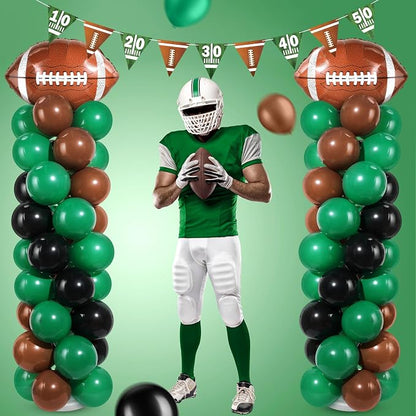 Yalikop 2 Sets Football Party Balloon Column Stand Kit - Image 3