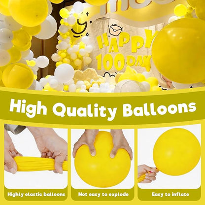 Yellow Balloons Birthday Party Balloons - Image 3