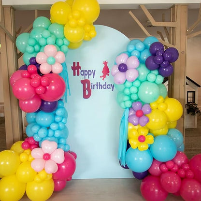 Pink Purple Blue Balloon - Image 7
