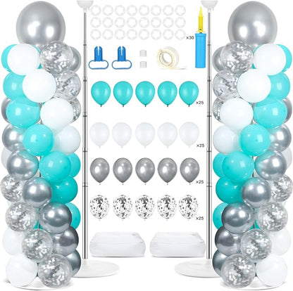 2 Sets Adjustable Balloon Column Stand Kit by Naozinebi