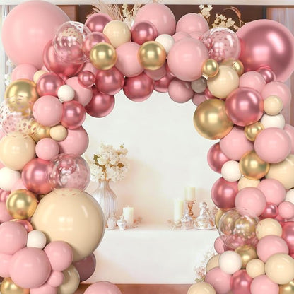 Amandir 153Pcs Boho Blush Balloon Arch Garland Kit, Different Sizes | 18 12 10 - Image 7