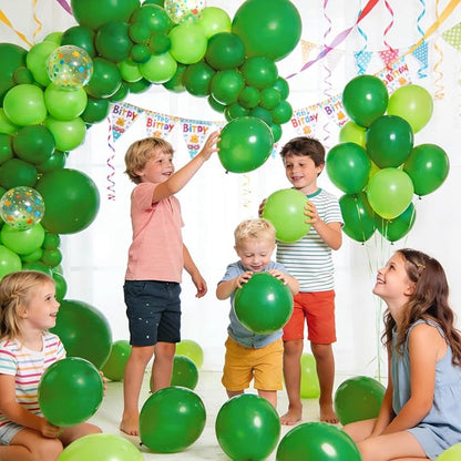 110pcs Green Balloon 12 inch - Image 6