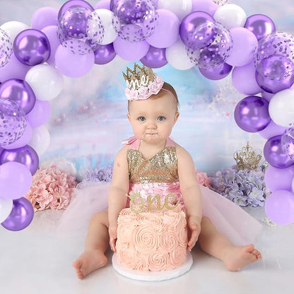 Patimate Lavender Purple Balloons Set - Image 3