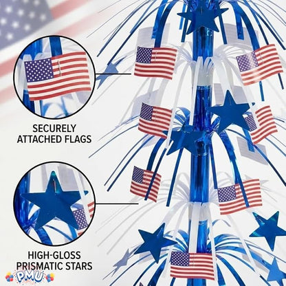 PMU 12 Pcs 21 Inch Patriotic Centerpieces - Image 3