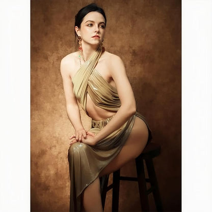 UrcTepics 8×10 ft Brown Fabric Photo Backdrops, Classic Abstract Texture - Image 3
