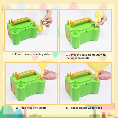 3-in-1 Balloon Electric Inflation & Vacuum Electric Pump | Fast - Image 4