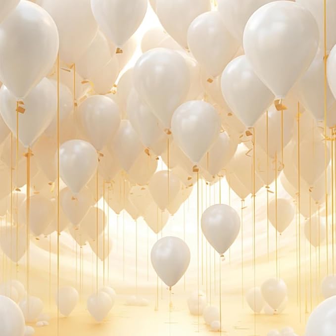 Mr. Pen- Beige Balloons, 12 Inch, 54 Pack, Baby Shower, Rustic & Boho Party - Image 6