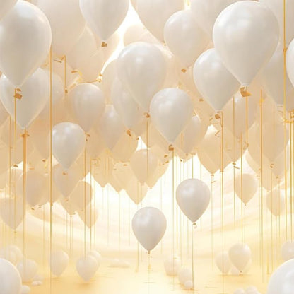 Mr. Pen- Beige Balloons, 12 Inch, 54 Pack, Baby Shower, Rustic & Boho Party - Image 6