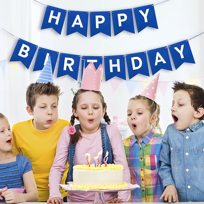 Happy Birthday Banner, Birthday Flag Bunting - Image 2