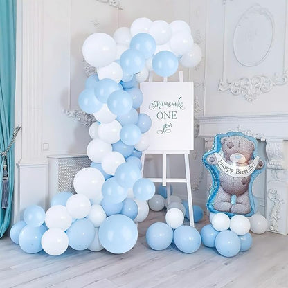 Blue and White Balloons - Image 2