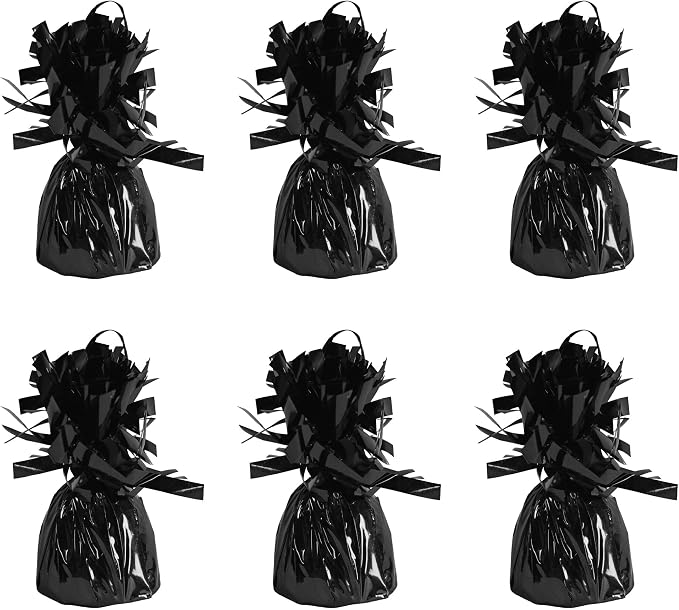 Beistle Wrapped Balloon Weight – 6 Pack, Party Decoration Accessories by Beistle