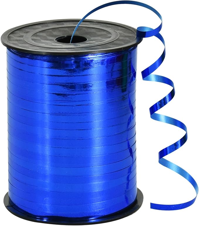 TONIFUL 500 Yards Shiny Blue Curling Ribbon Balloon String Gift Wrapping by TONIFUL