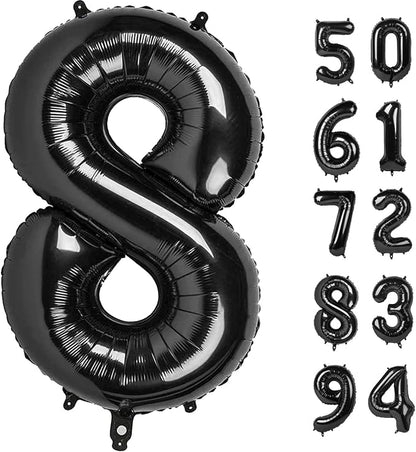 Black 8 Balloon by IWERP