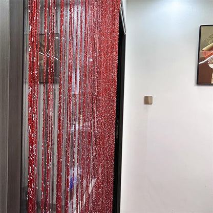 ave split Decorative Door String Curtain Wall Panel Fringe Window Room Divider - Image 5
