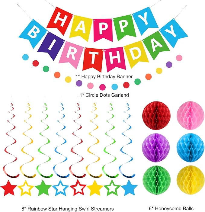 meowtastic Birthday Decorations Happy Birthday Banner - Image 6