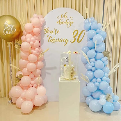 FOTIOMRG 110pcs Light Blue Balloon Garland Arch Kit, 18 12 10 5 inch Light Blue - Image 7