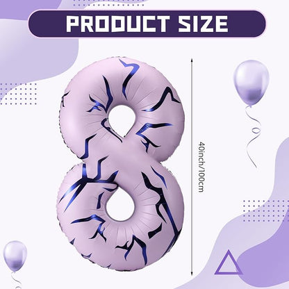 40 Inches Number 8 Balloon - Image 2