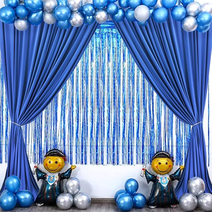 AK TRADING CO. 10 feet x 10 feet Polyester Backdrop Drapes Curtains Panels - Image 5