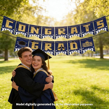 Congrats Grad Banners, Congratulations Grad Banner, Graduation Decorations - Image 4