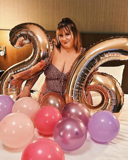 40 Inch Number 30 Balloon 30th Birthday Decorations - Image 6