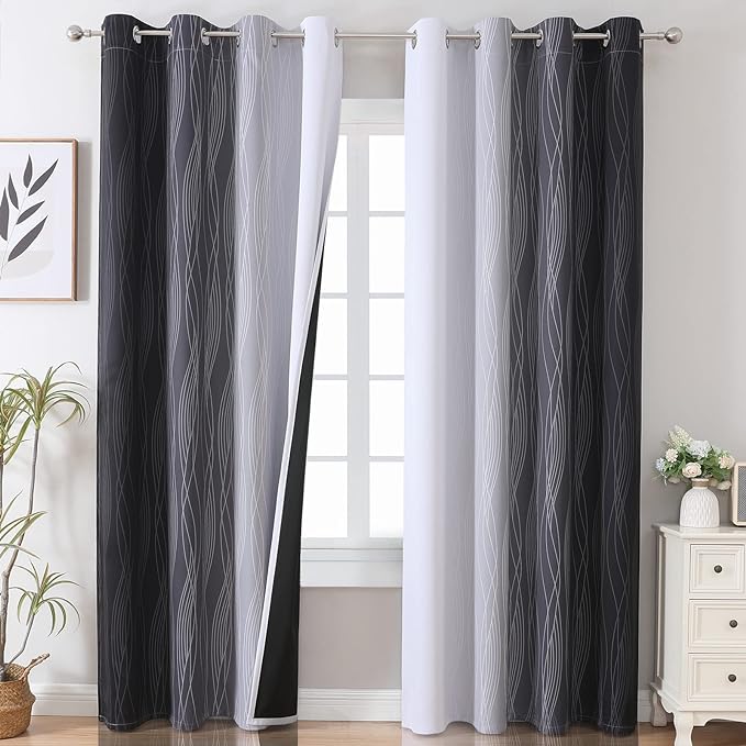 Thermal Insulated Blackout Curtains by ESTELARTEXTILER