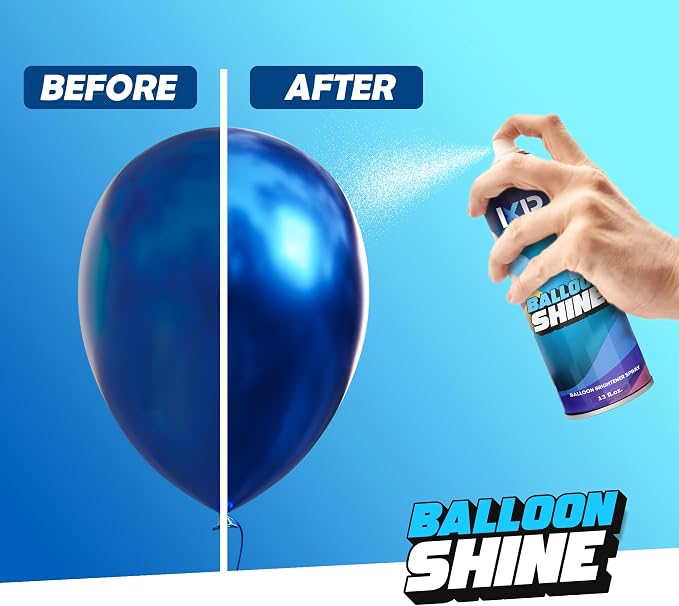 Balloon Shine Spray for Party, 2 Pack x 16.9 oz, Balloons Spray Silicone | - Image 3
