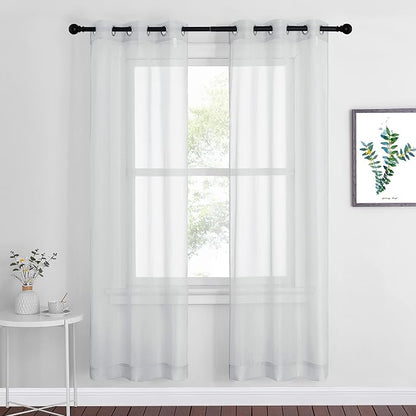 NICETOWN Sheer Curtains 72 inches Long by NICETOWN