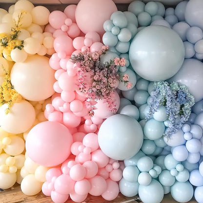 Pastel Pink Balloons Different Sizes 135pcs 18 12 10 5 Inch Light Pink Balloon - Image 6