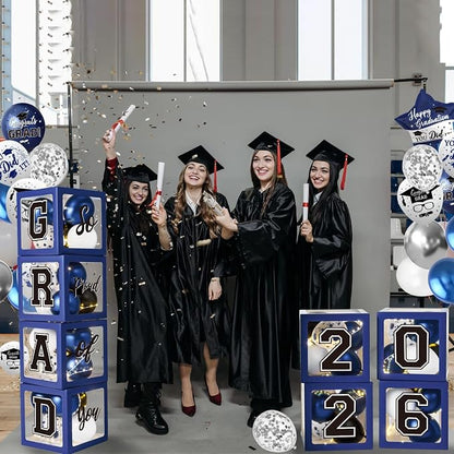 Navy Blue Graduation Decorations Class of 2026 - Image 6