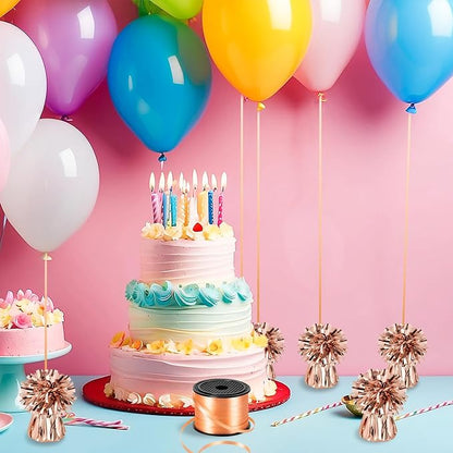 24 PCS Balloon Weights Metallic Anchor, Balloon Holder Heavy Weights | - Image 4