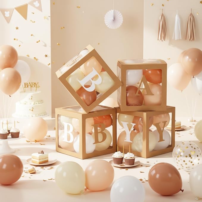 Zhanmai baby Boxes for Bear Baby Shower Decoration - Image 4