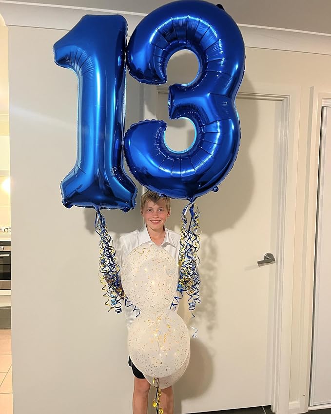Navy Blue 30 Balloon - Image 2