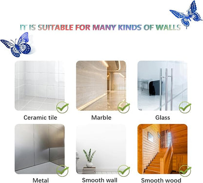 SAOROPEB Butterfly Wall Stickers, Metallic Paper, Art Deco Decor - Image 7