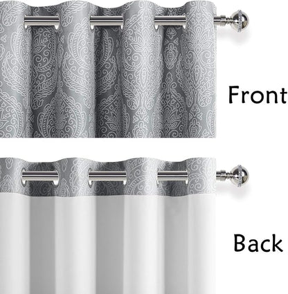 DWCN Black Ombre Short Curtains - Image 6