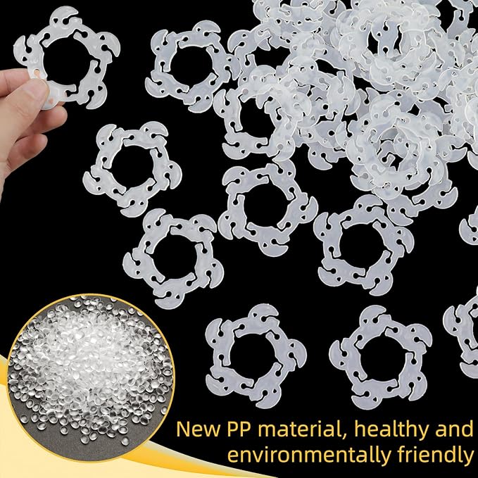 50 PCS Reusable Balloon Clips, Plastic Balloon Arch Connectors Balloon Garland - Image 4