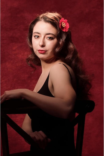 UrcTepics 6x8ft Red Abstract Photography Backdrop - Image 3