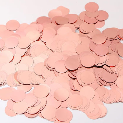 Rose Gold Confetti Balloons - Image 4