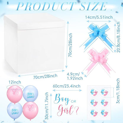 Kolldenn 28 Inches Jumbo Gender Reveal Gift Box - Image 2