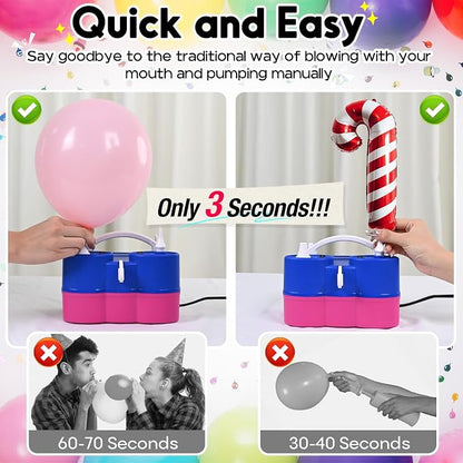 3-in-1 Electric Balloon Pump, Portable Air Pump - Image 3