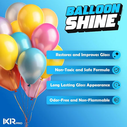 Balloon Shine Spray for Party, 2 Pack x 16.9 oz, Balloons Spray Silicone | - Image 2