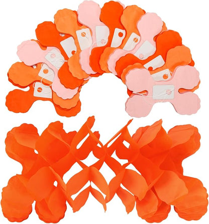 Fall-Boho Pink-Orange Groovy Thanksgiving Party-Decorations - Image 3