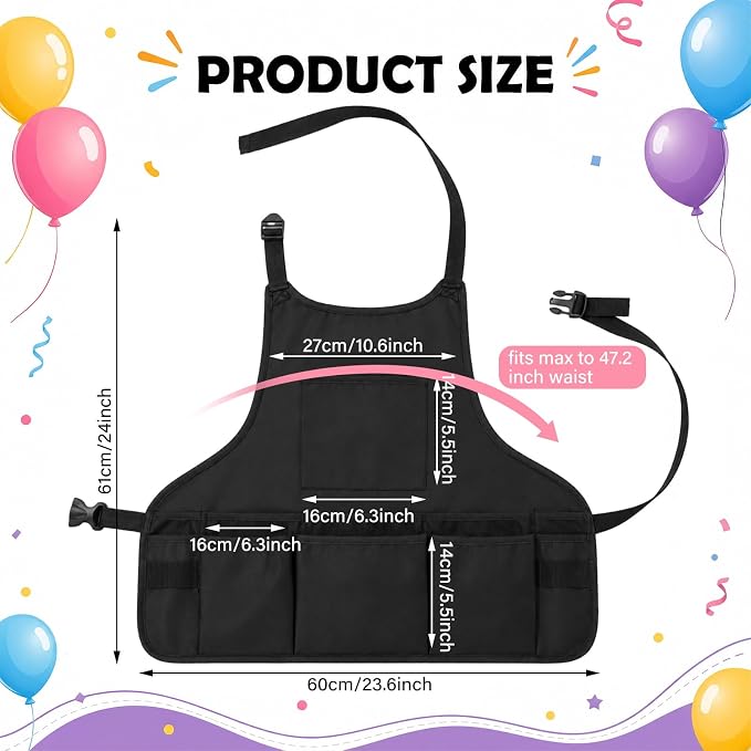 Cuffbow Multi Pocket Balloon Organizer Apron, Balloon Organizer Apron - Image 2
