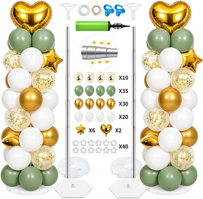 Balloon Towers Set of 2, Balloon Column Stand by Sileasncei