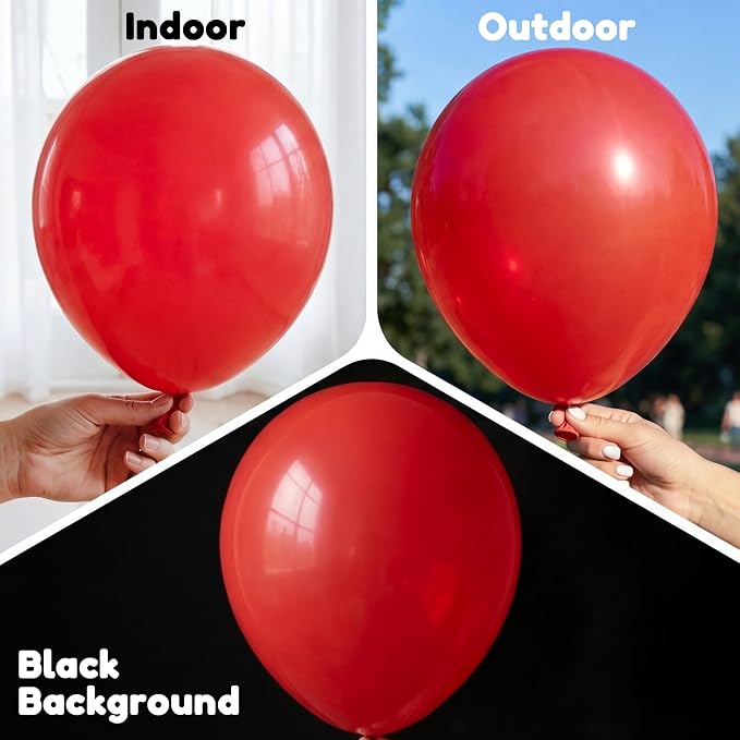 Red Balloons, Baby Shower, Anniversary, Graduation, Wedding Decorations - Image 4