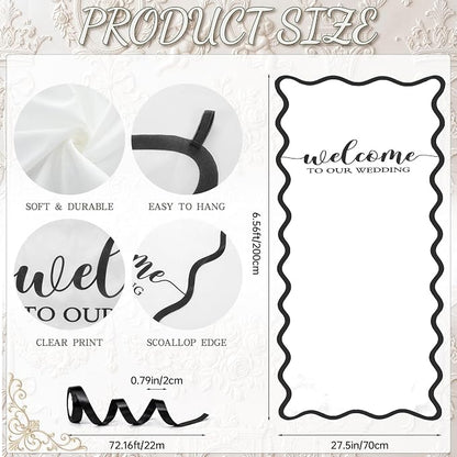 Tingjoo Wedding Welcome Sign - Image 2
